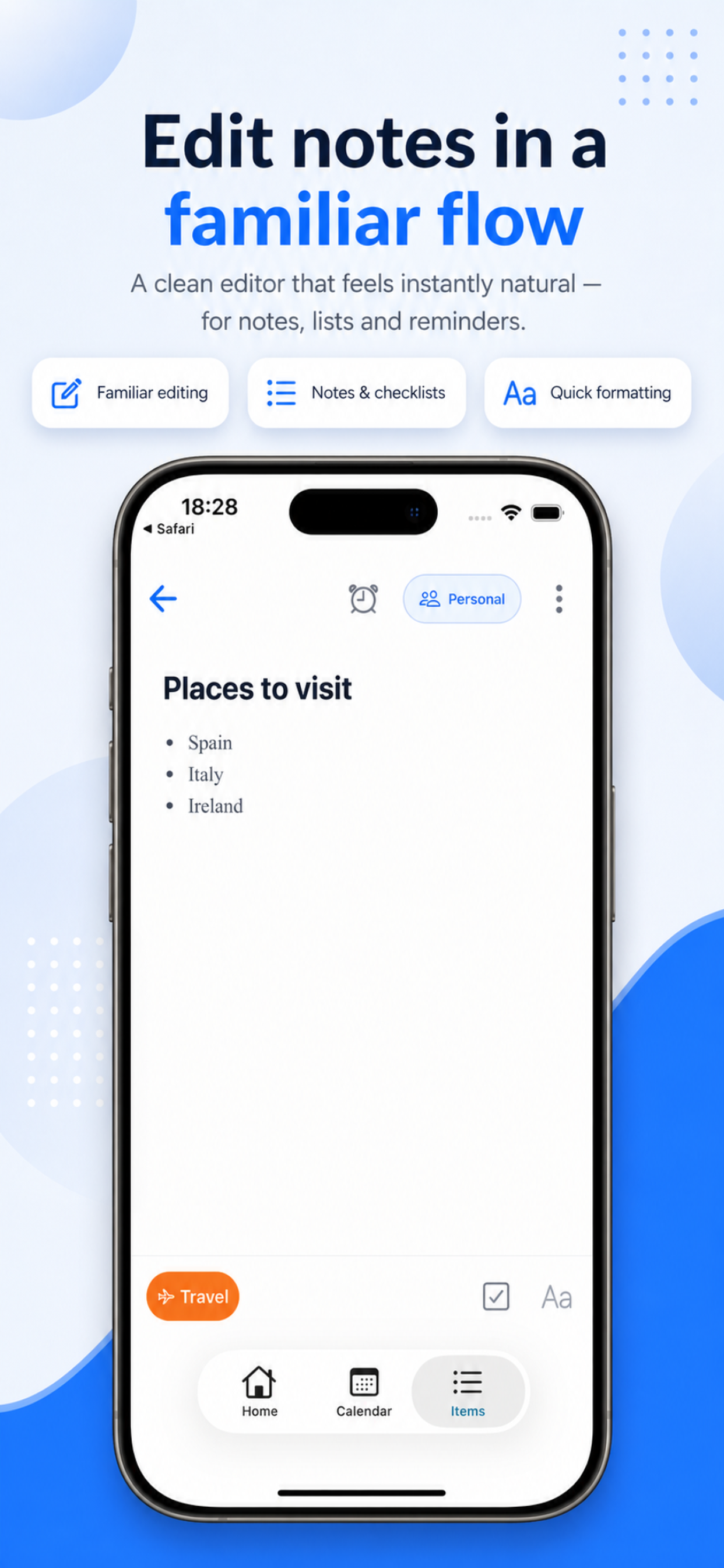 Jiffy editor screen